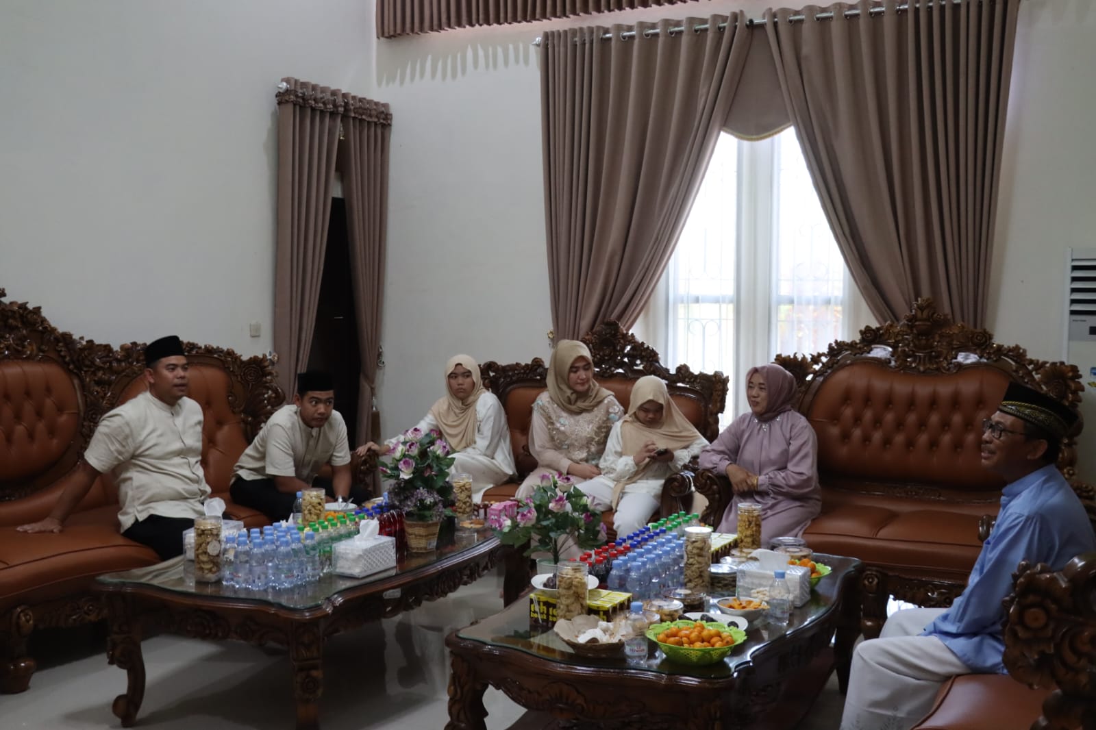 Kapolres Lamandau Pererat Sinergi, Silaturahmi dan Halal Bihalal ke Dandim, Wakil Bupati, dan Sekda Lamandau