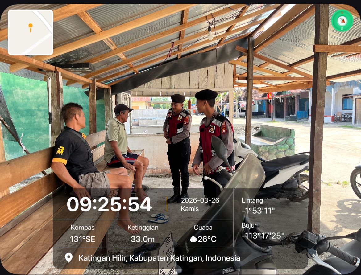 Personel Samapta Laksanakan Patroli Siang, Antisipasi Gangguan Kamtibmas.