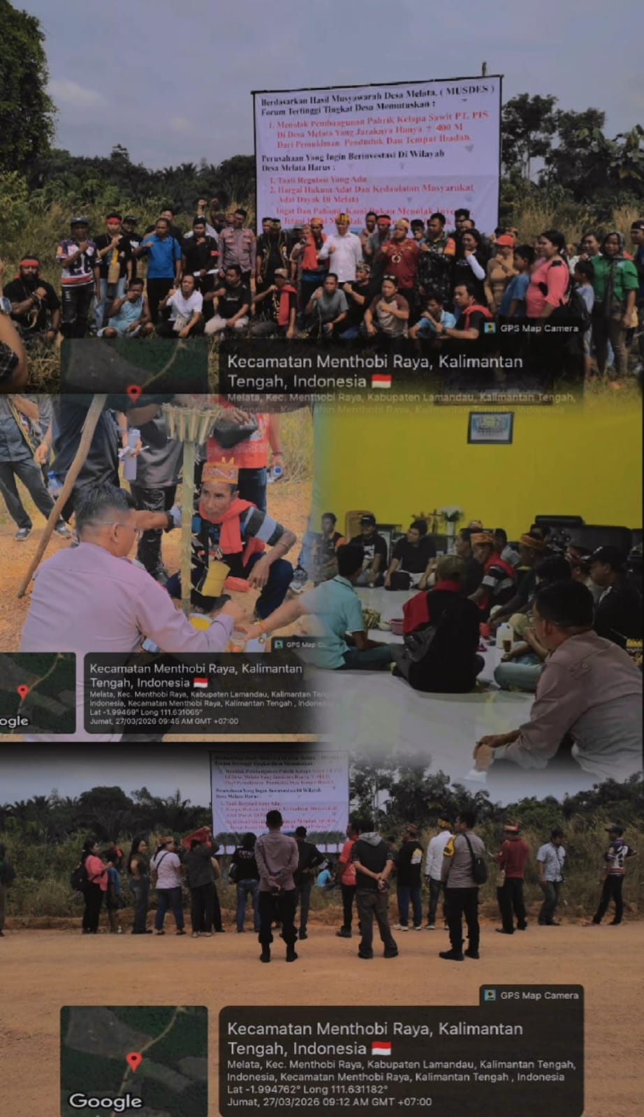 Polri Kawal Aksi Penyampaian Aspirasi Masyarakat di Lamandau