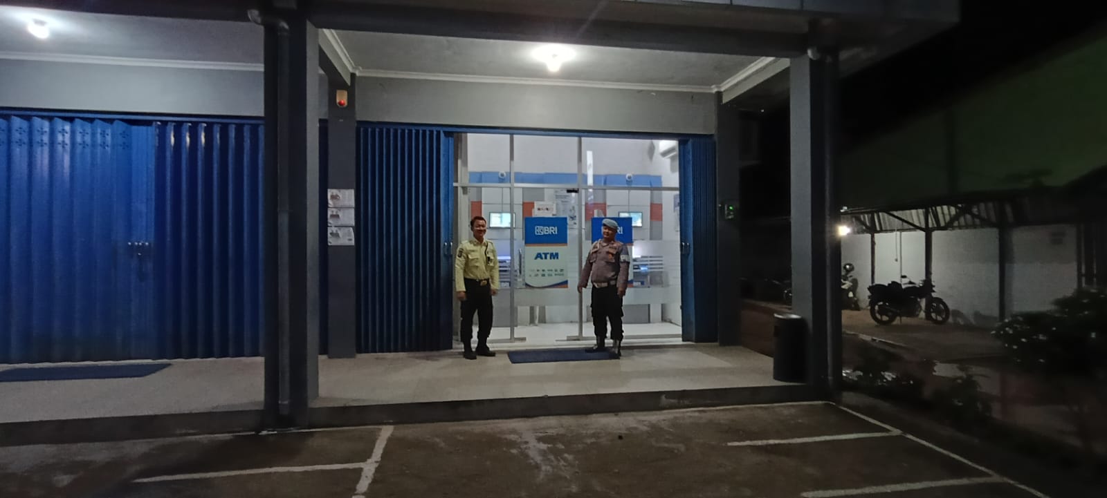 Cegah Gangguan Kamtibmas, Piket Polsek Bulik Patroli ATM