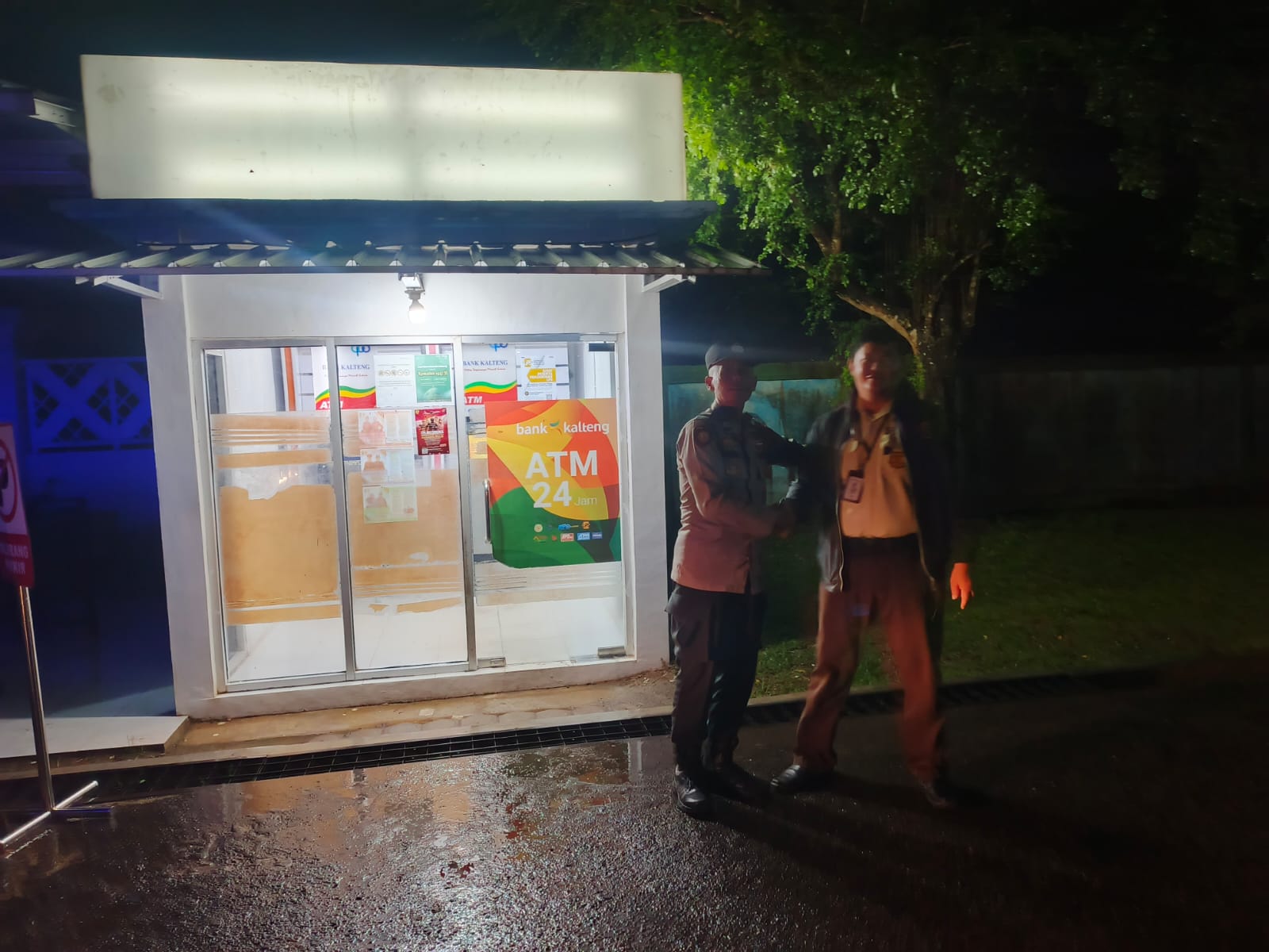 Polsek Bulik Patroli Obyek Vital dan Bank wilkum Polsek Bulik