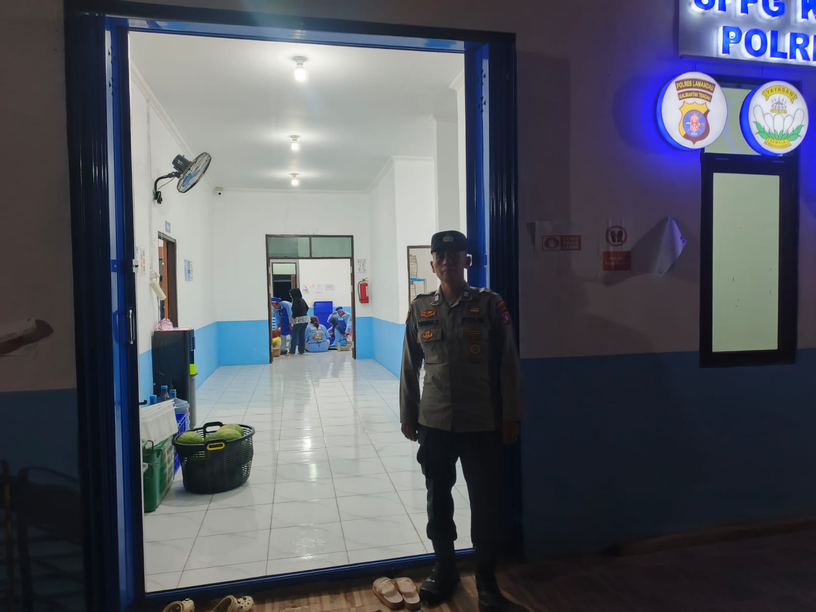 Personel Piket Polsek Bulik Sambangi dan Laksanakan Patroli di SPPG Kemala Presisi