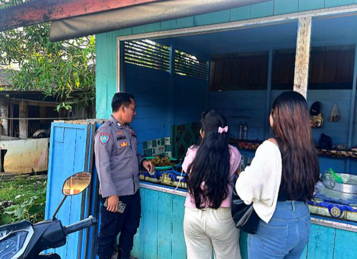 Perkuat Kamtibmas, Polsek Katingan Tengah Sambangi Warga