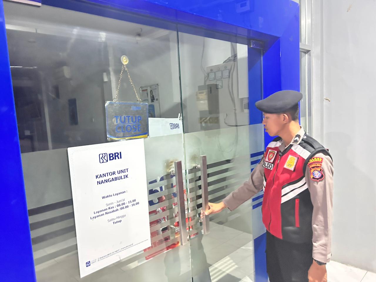 Sat Samapta Polres Lamandau Patroli di Objek Vital, Wilkum Polres Lamandau