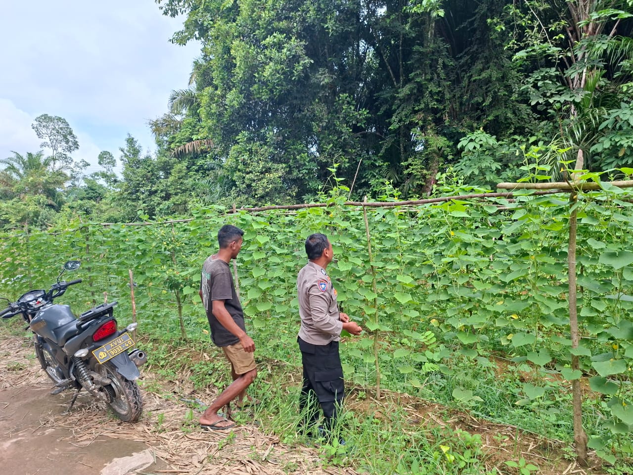 Sinergi Asta Cita, Bhabinkamtibmas Perkuat Ketahanan Pangan Masyarakat