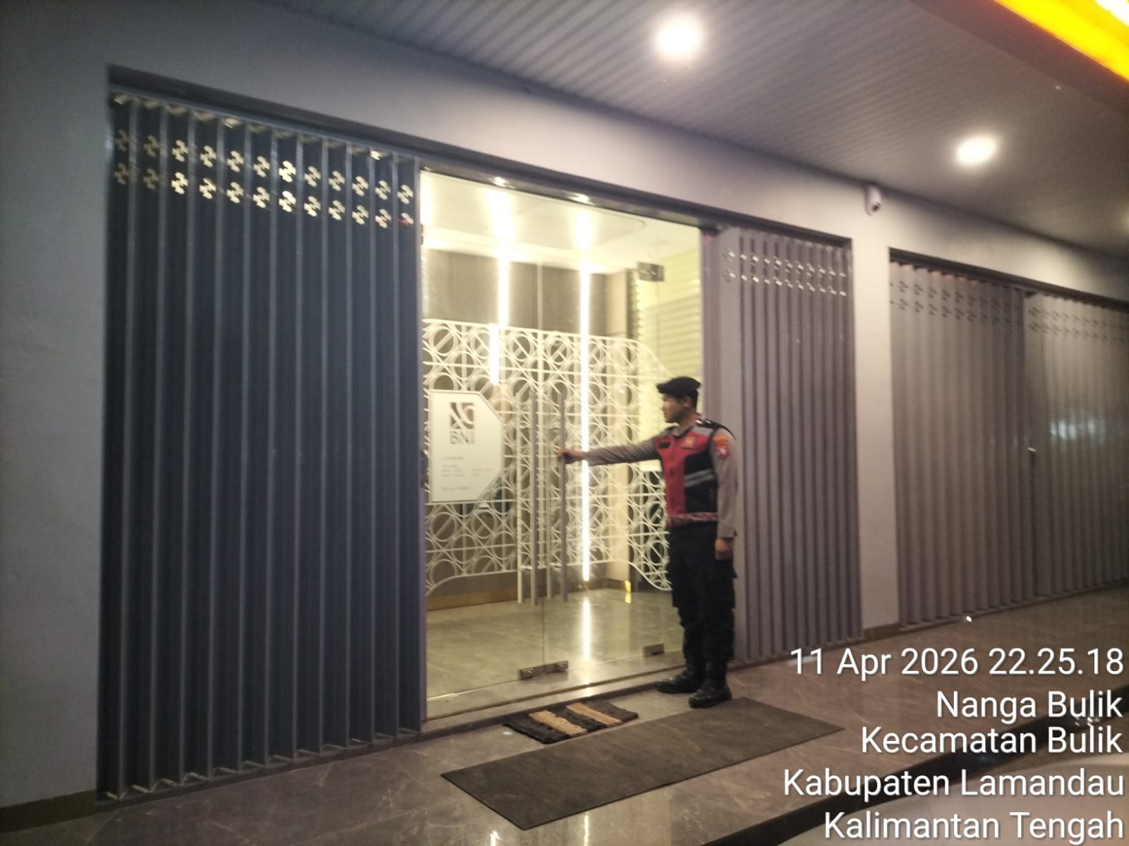 Sat Samapta Polres Lamandau Patroli di Objek Vital, Wilkum Polres Lamandau