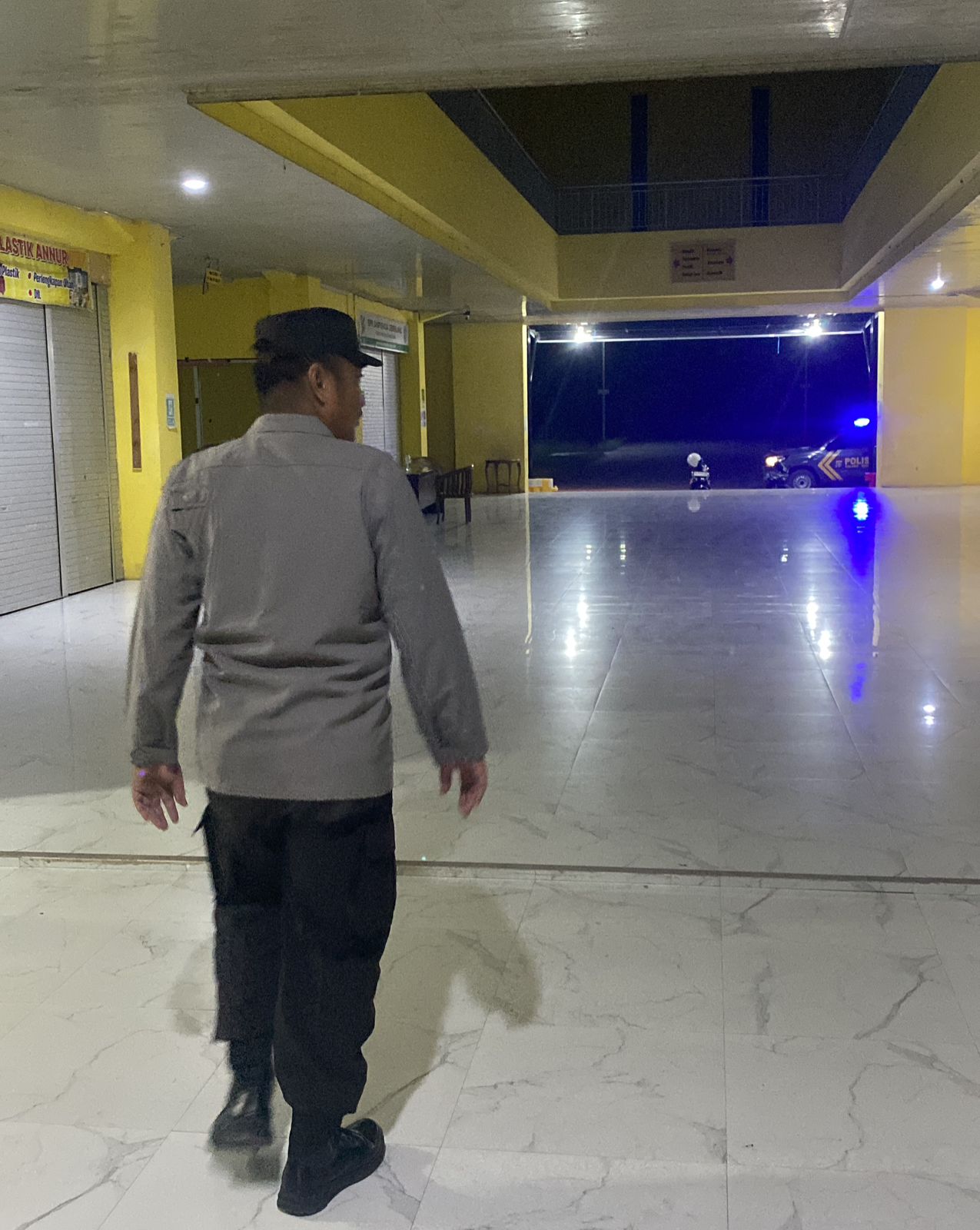 Personel Polsek melaksanakan Patroli di Wilkum Polsek Bulik