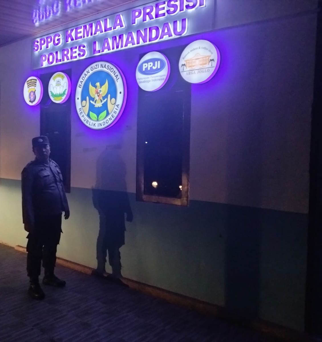 Personel Piket Polsek Bulik Sambangi dan Laksanakan Patroli di SPPG Kemala Presisi