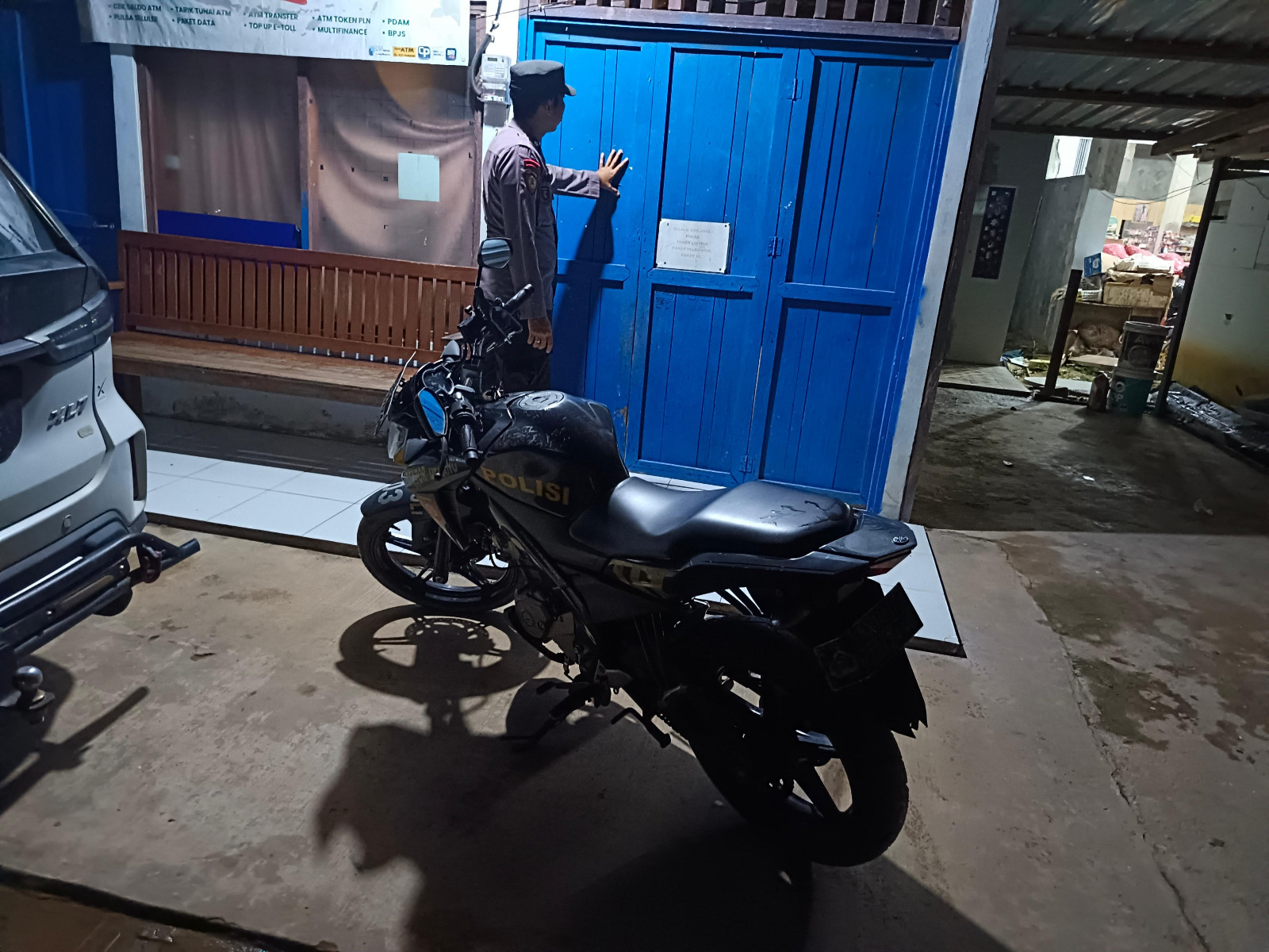 Piket Polsek Delang melaksanakan patroli diwilkum Polsek Delang