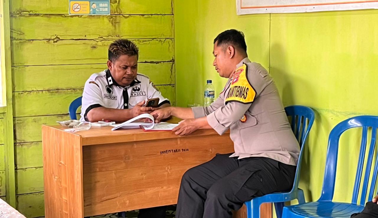 Patroli Dialogis, Upaya Polsek Katingan Tengah Ciptoan Kamtibmas
