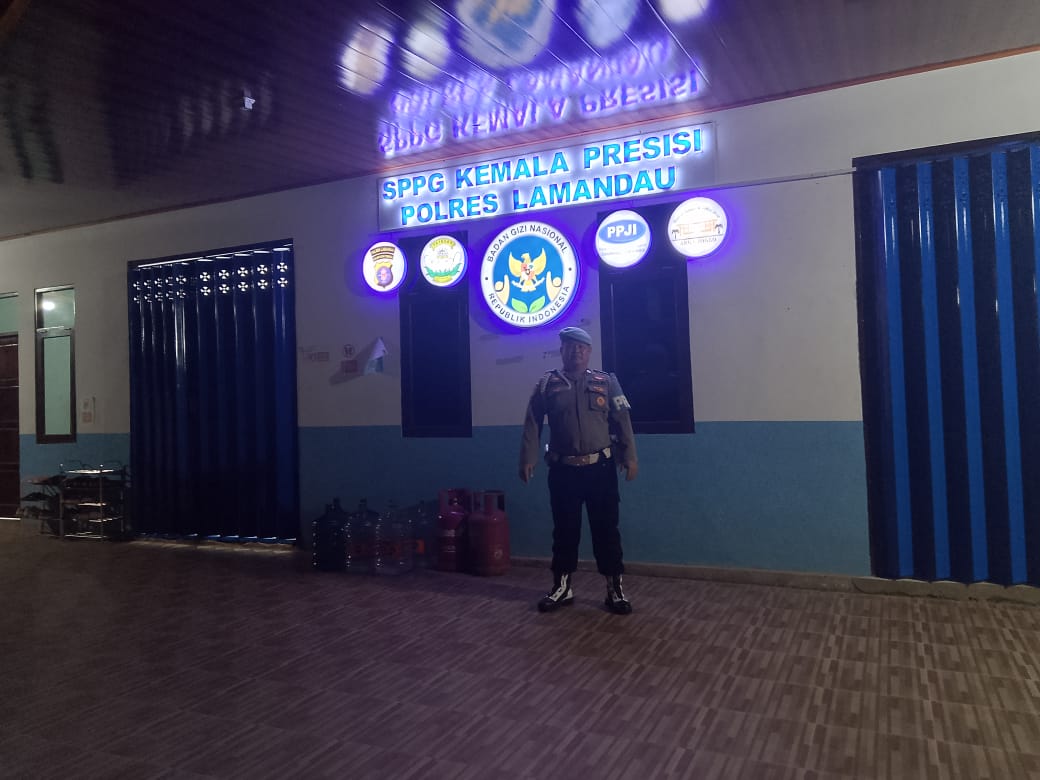 Personel Piket Polsek Bulik Sambangi dan Laksanakan Patroli di SPPG Kemala Presisi