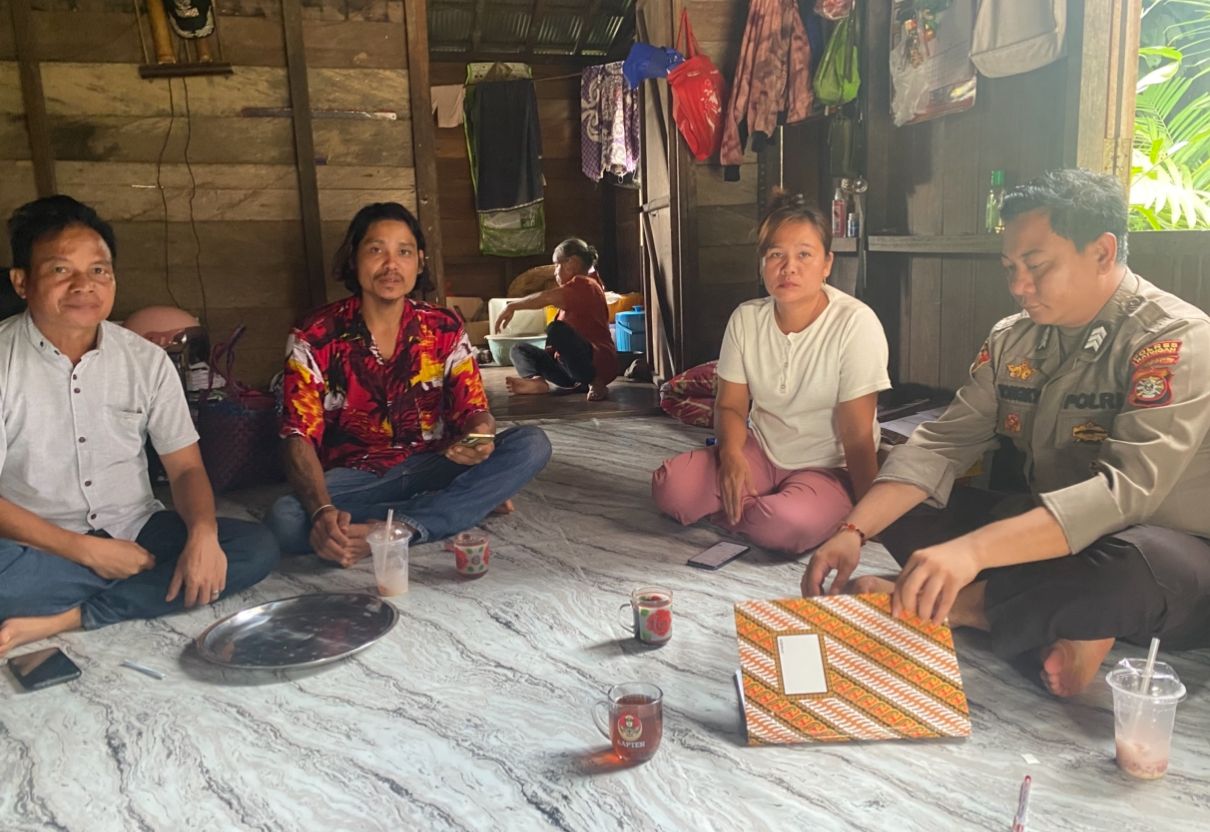 Lewat Sambang Kanit Binmas Ajak Warga Wujudkan Kamtibmas Kondusif