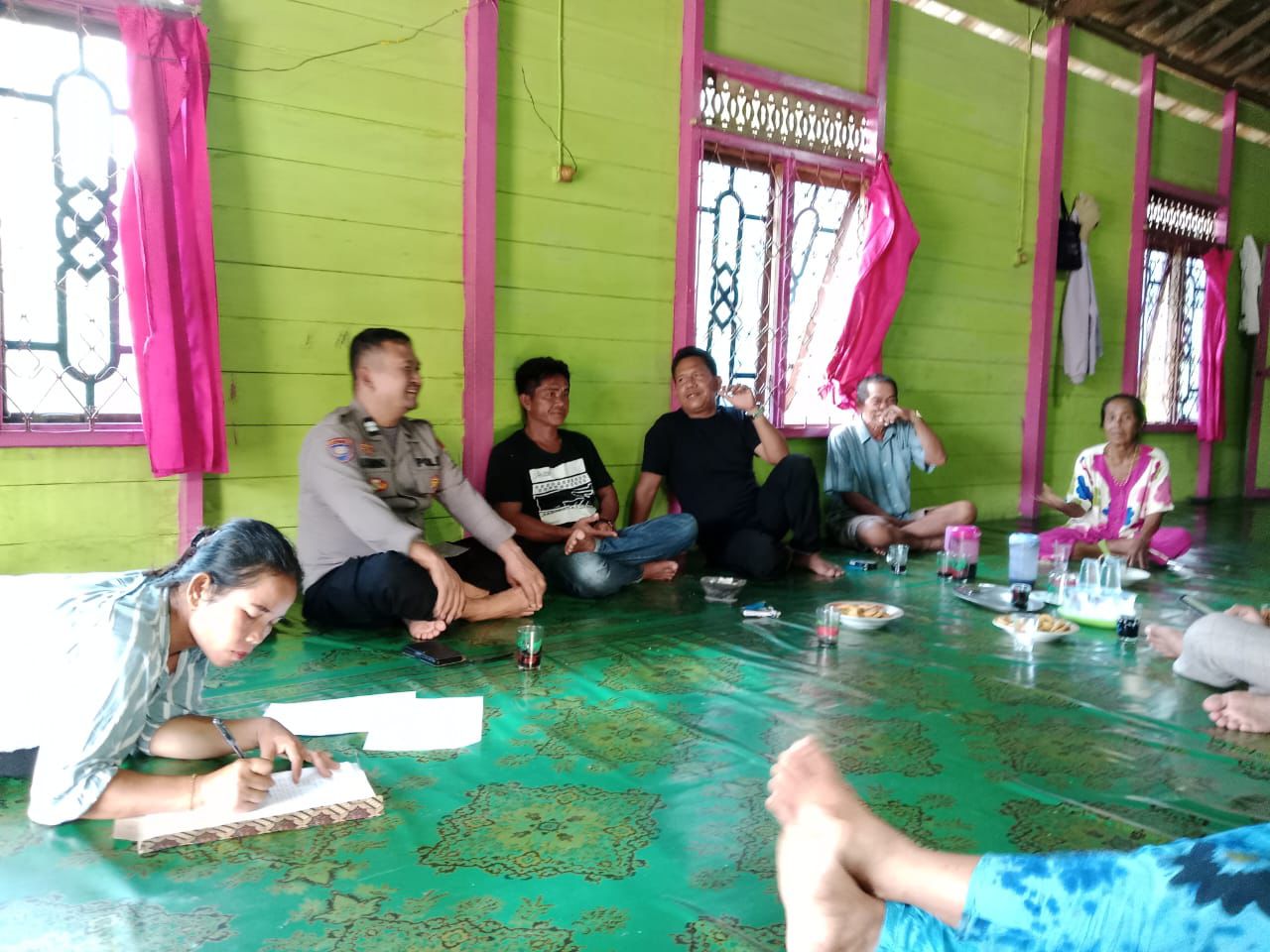 Patroli Dialogis, Upaya Polsek Katingan Tengah Ciptoan Kamtibmas