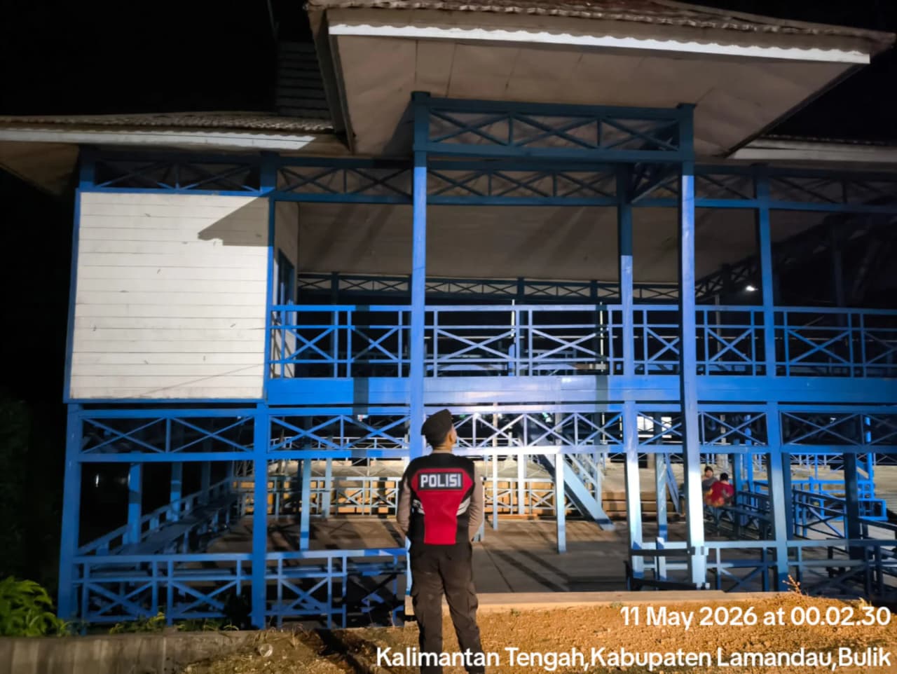 Personel Samapta Polres Lamandau Laksanakan Patroli dan Sambangi Masyarakat