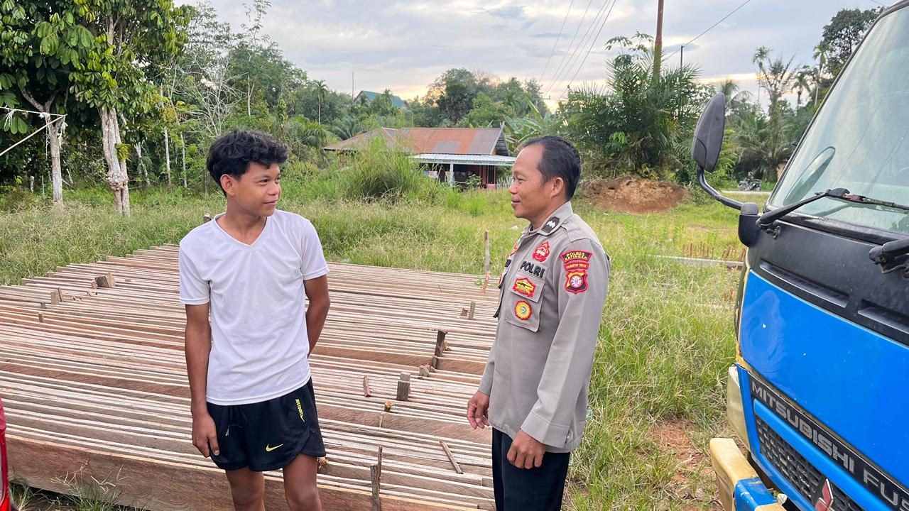 Patroli Dialogis, Upaya Polsek Katingan Tengah Ciptoan Kamtibmas