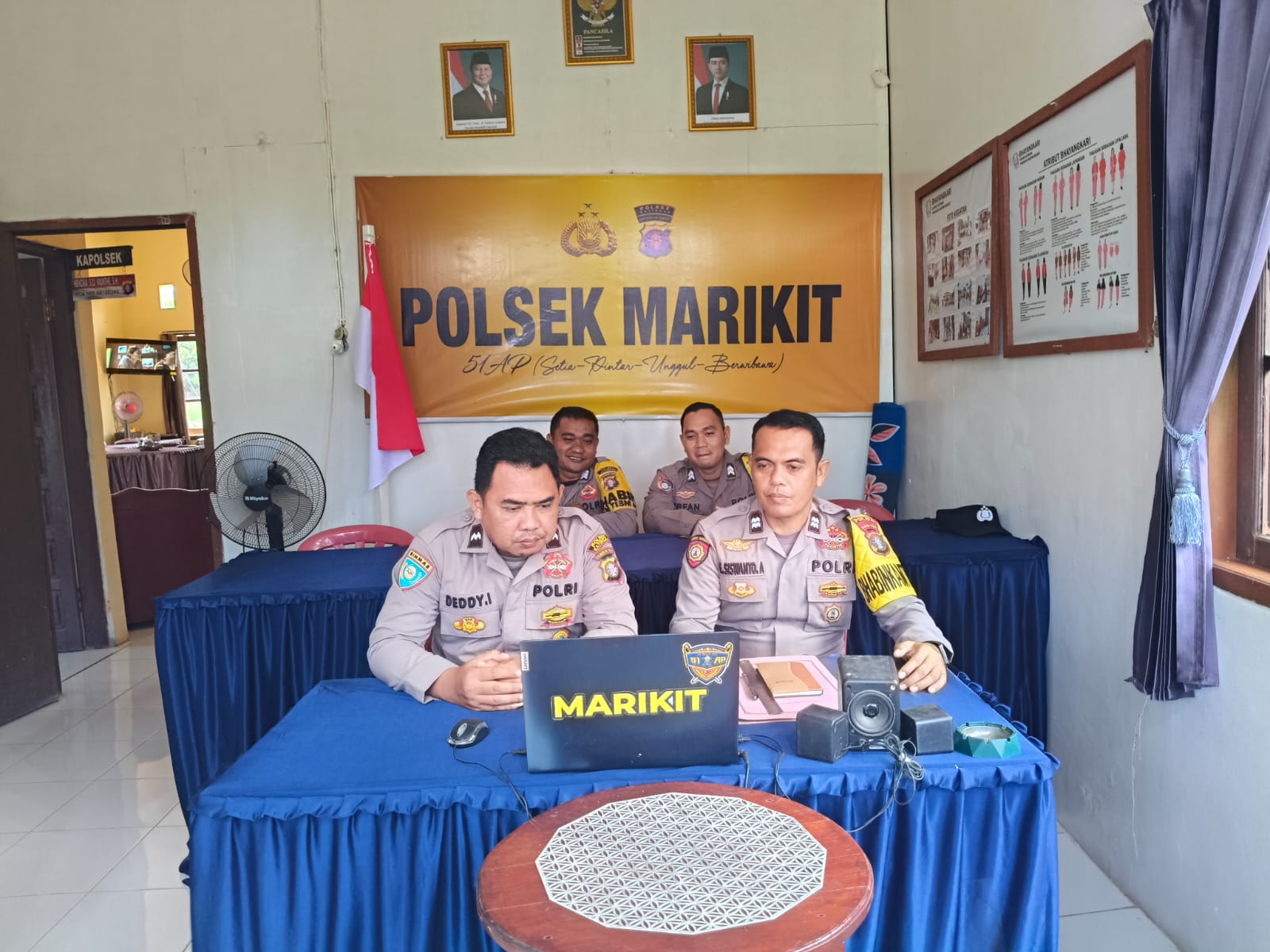 Polsek Marikit Ikuti Zoom Meeting Evaluasi Kinerja Fungsi Binmas Tahun 2026 Guna Tingkatkan Pelayanan Presisi kepada Masyarakat