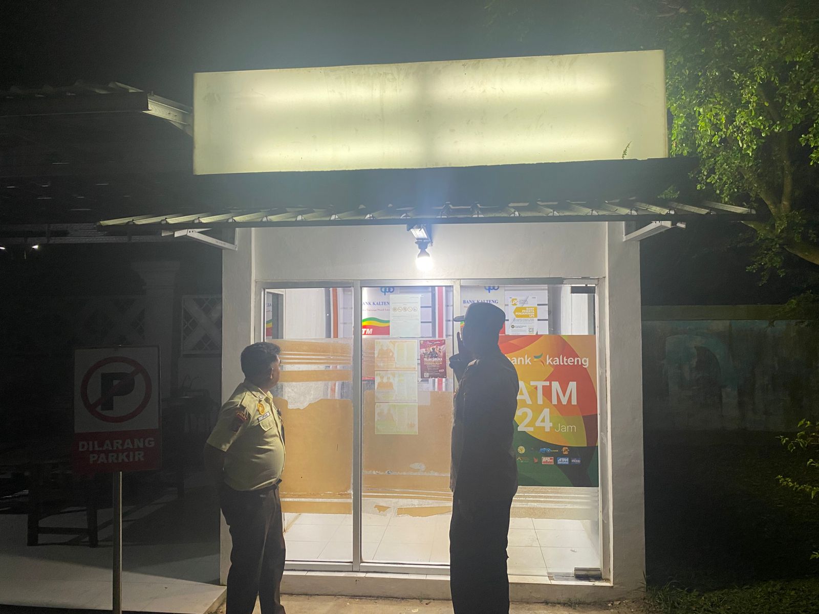 Polsek Bulik Patroli Obyek Vital dan Bank wilkum Polsek Bulik