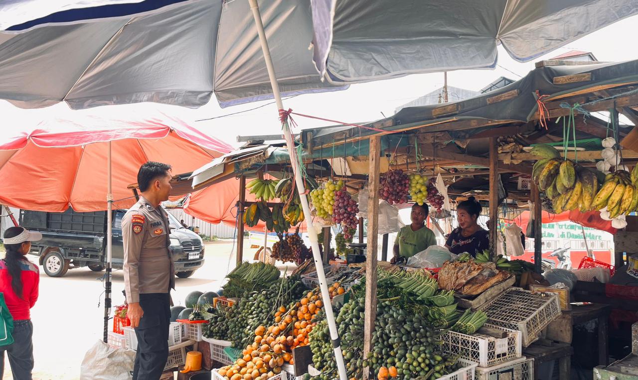 Polsek Katingan Tengah Sambang Kamtibmas