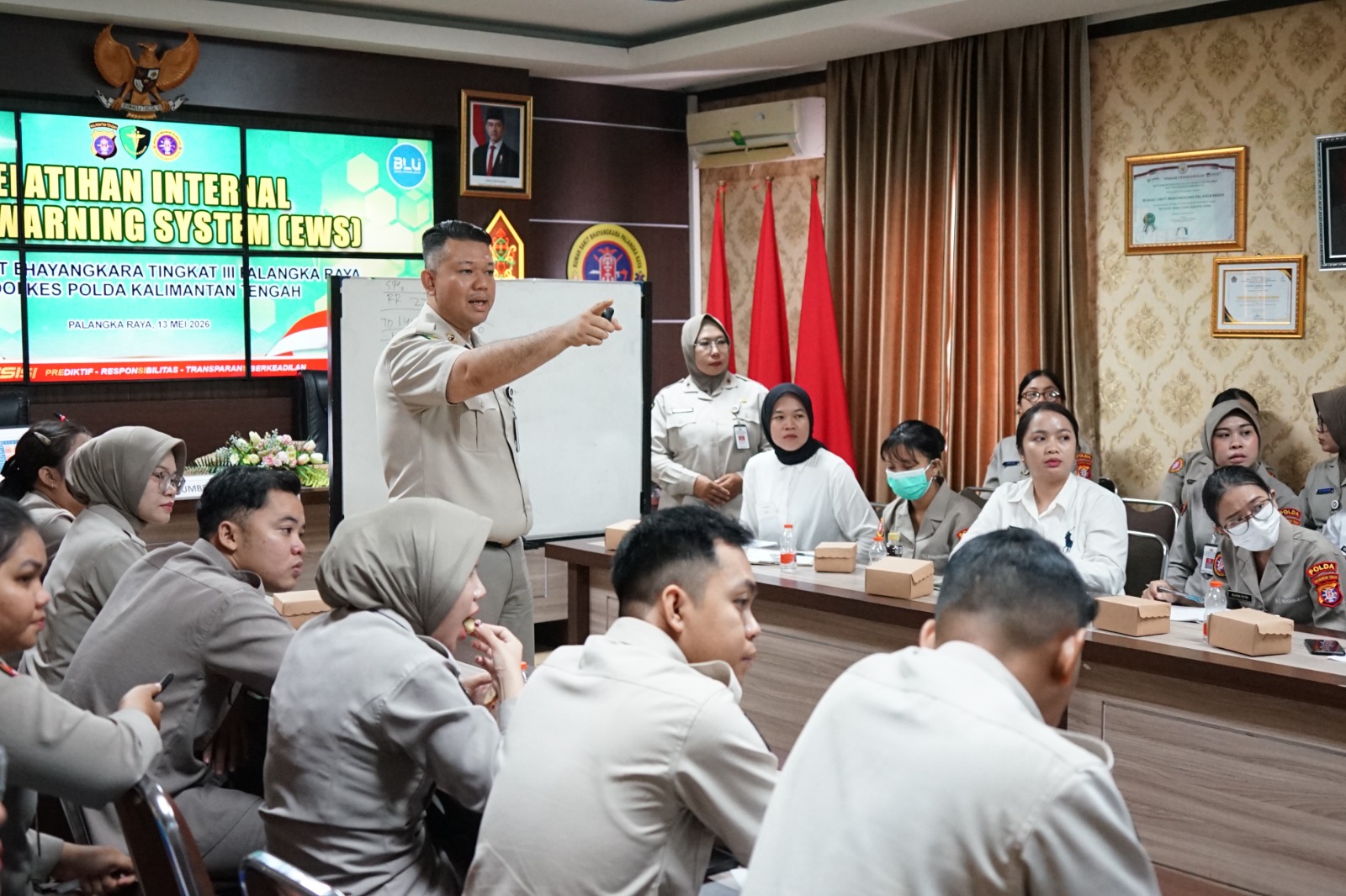 Update Skill Medis, Rumkit Bhayangkara Perkuat Kompetensi Personel Lewat Pelatihan EWS