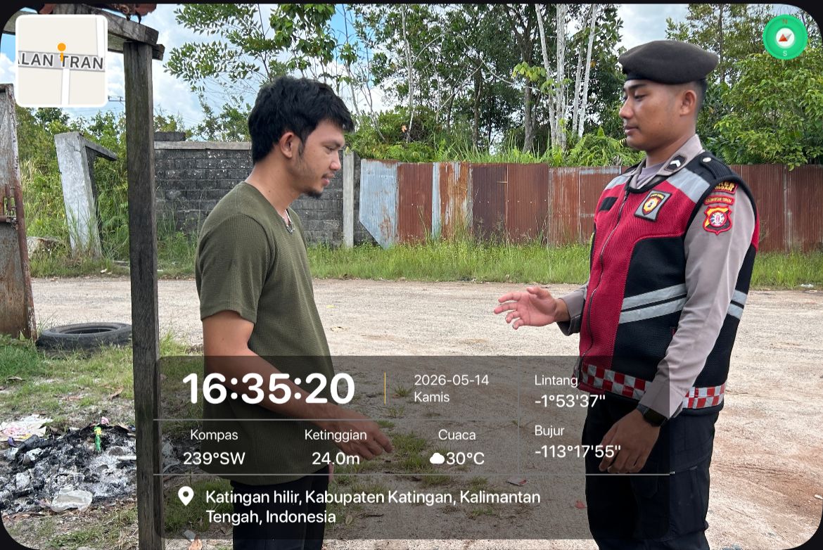 Personel Samapta Laksanakan Patroli Siang, Antisipasi Gangguan Kamtibmas.