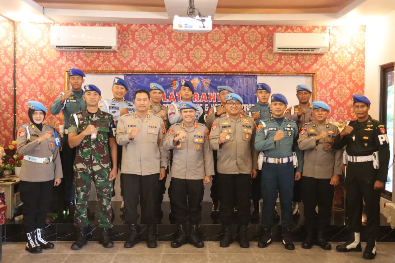 Kabidpropam Polda Kalteng Gelar Silaturahmi bersama POM TNI di Kobar, Perkuat Sinergitas Polri-TNI
