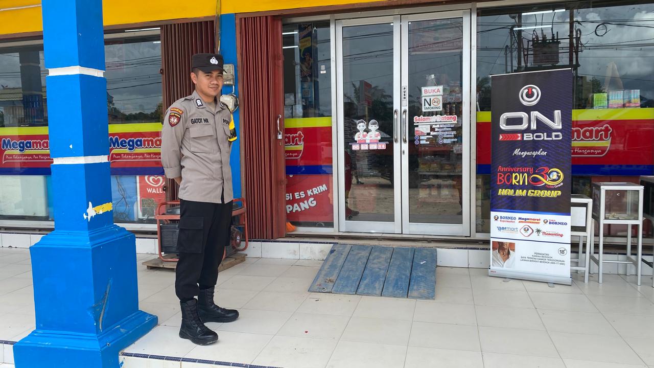 POLSEK SEMATU JAYA LAKSANAKAN PATROLI DAN SAMBANG HARKAMTIBMAS