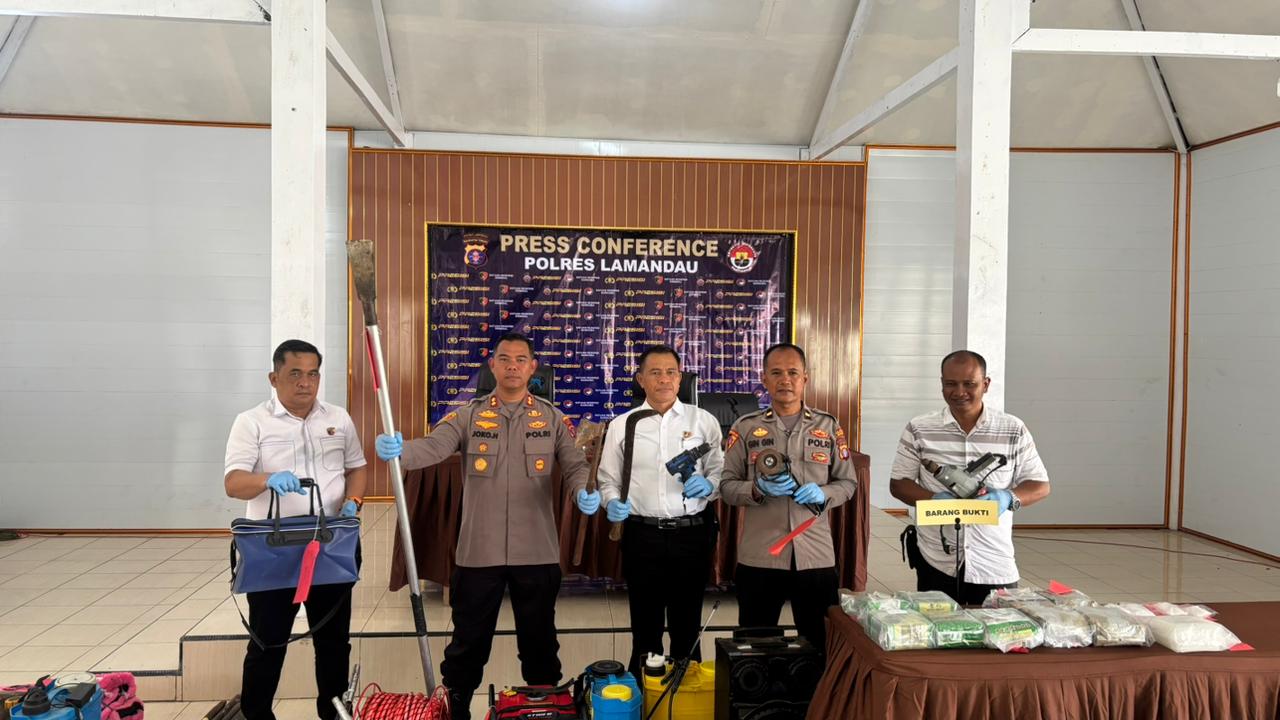 Tak Beri Ruang Pelaku Kejahatan, Satreskrim Polres Lamandau Ungkap 15 Kasus Pencurian Selama Januari–Mei 2026