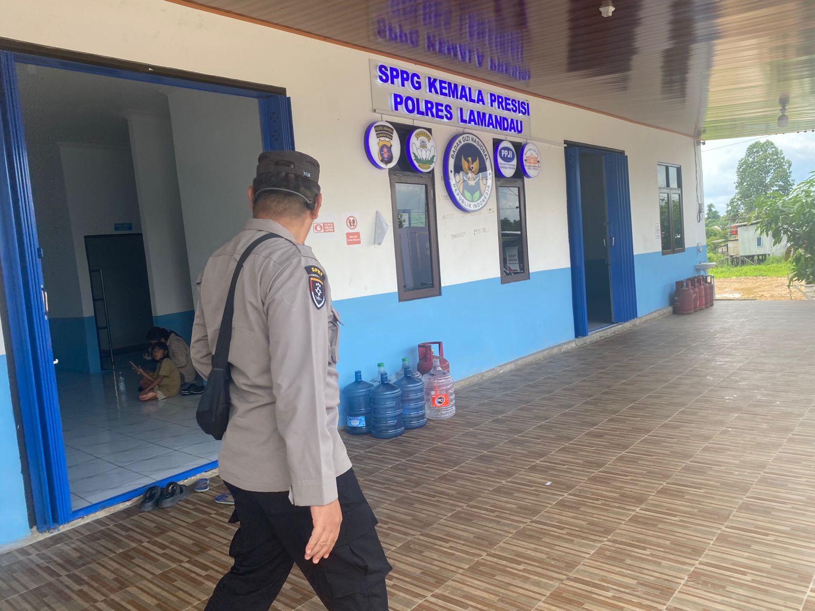 Dukung Program Makan Bergizi Gratis, Polsek Bulik Monitoring SPPG