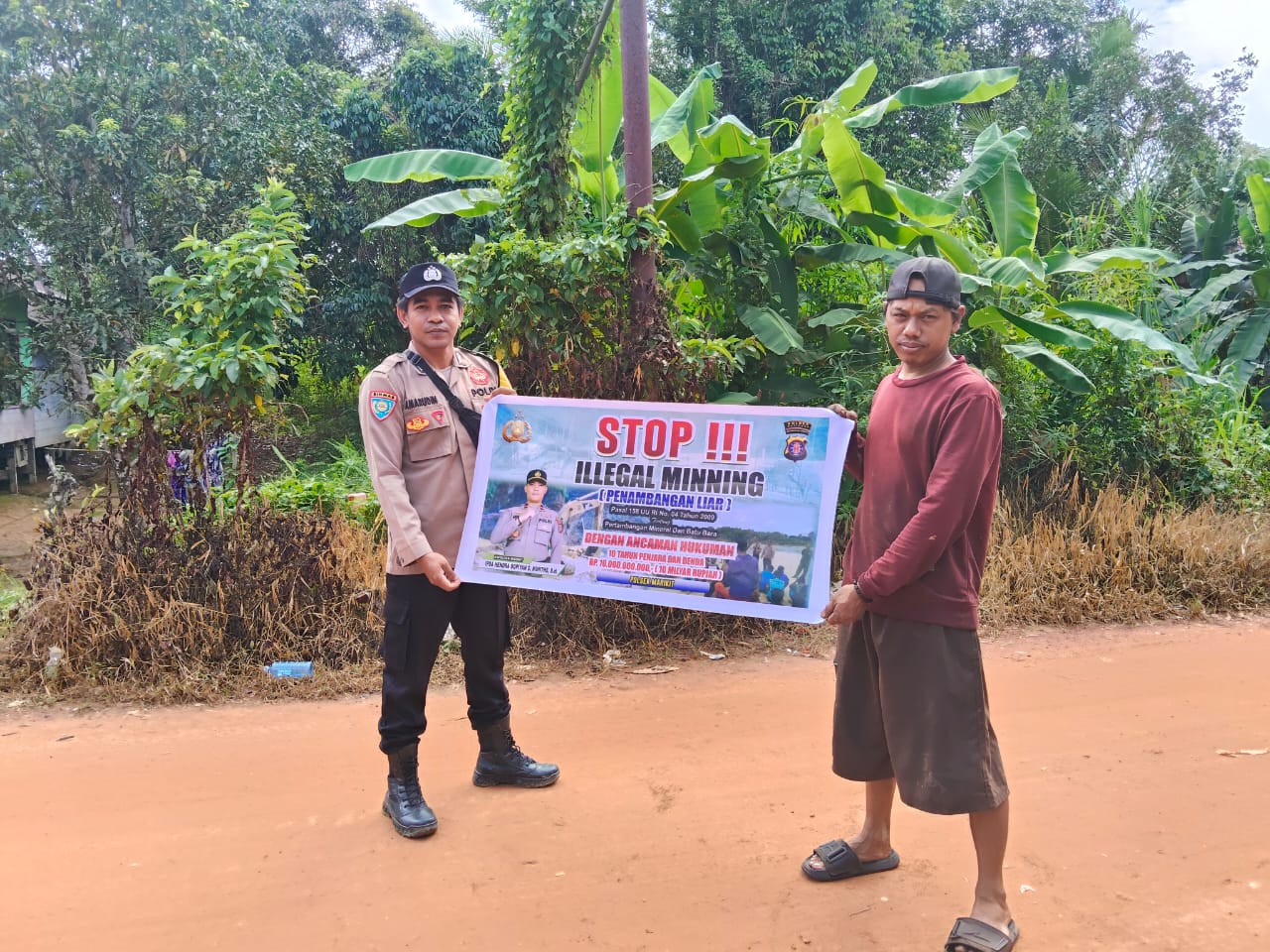Polsek Marikit Ambil Sikap Tegas: Tambang Ilegal Ancaman Nyata bagi Warga dan Lingkungan