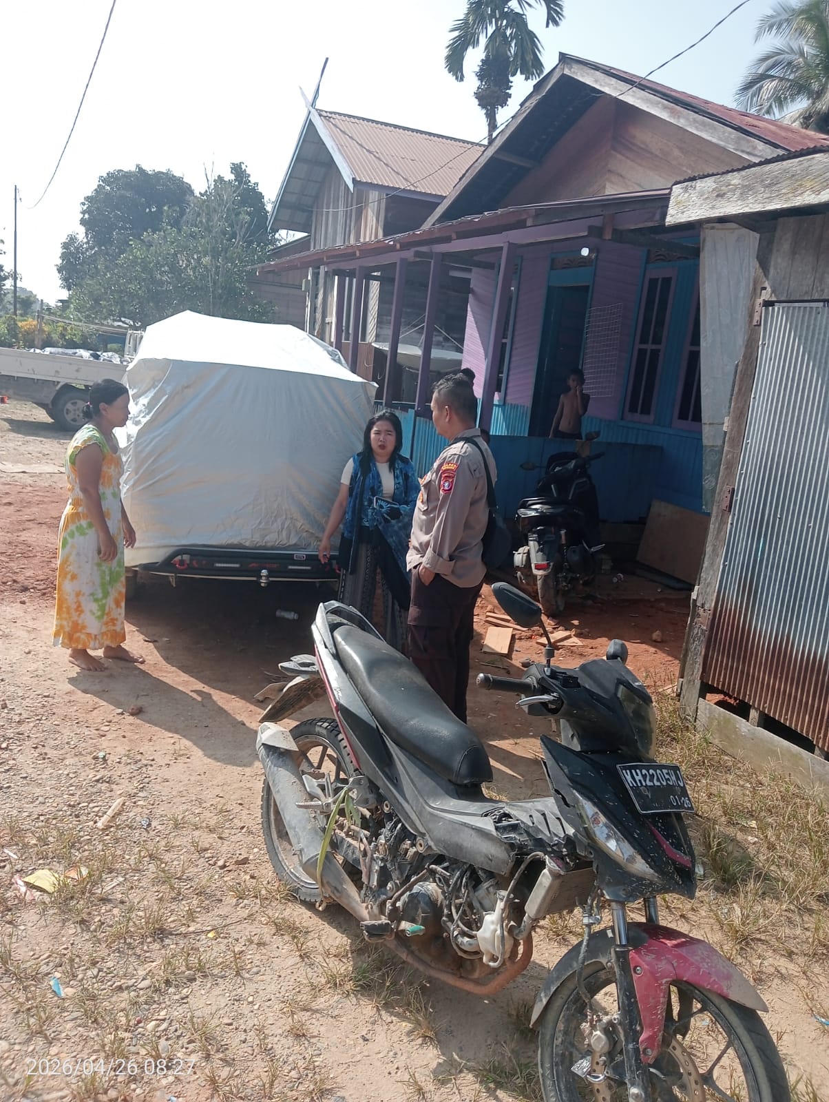 Patroli Dialogis, Upaya Polsek Katingan Tengah Ciptoan Kamtibmas