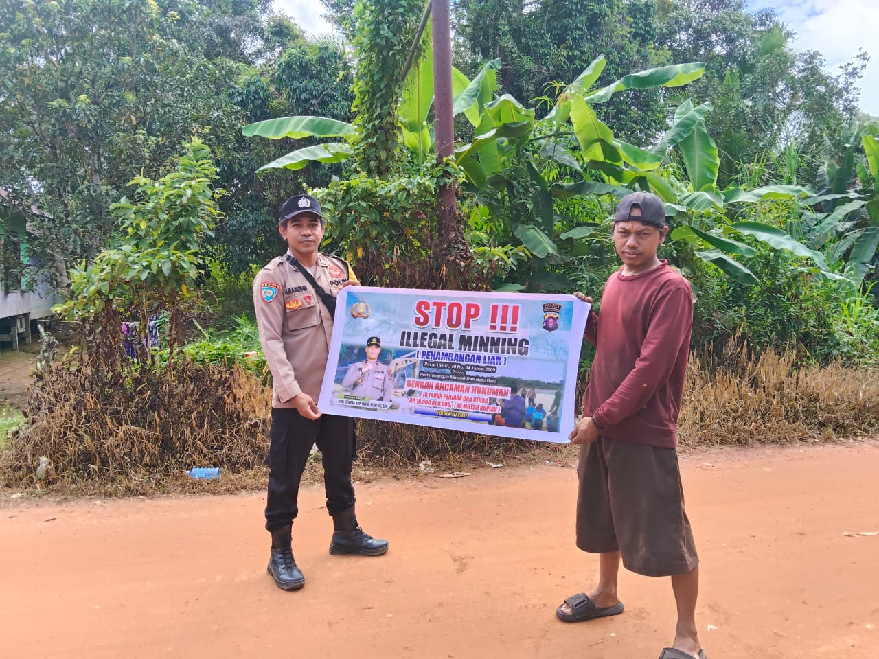 Polsek Marikit Ambil Sikap Tegas: Tambang Ilegal Ancaman Nyata bagi Warga dan Lingkungan