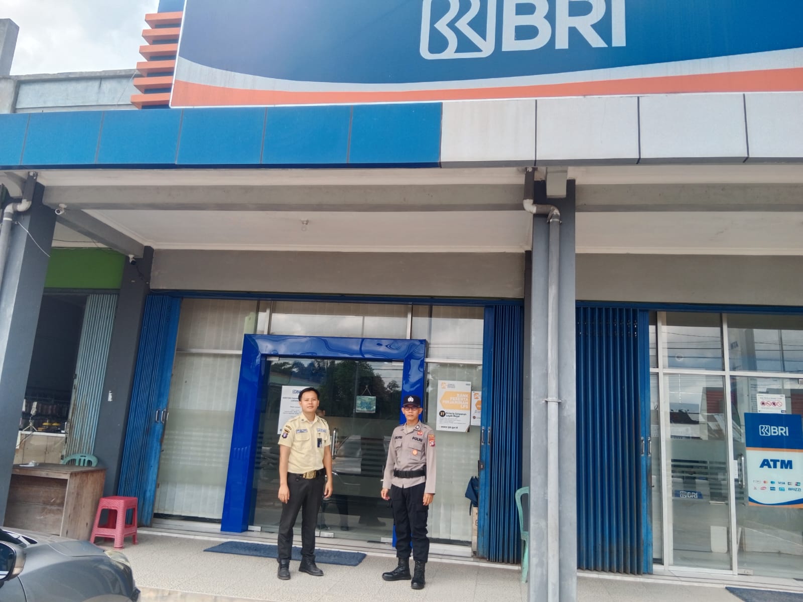 Perkuat Pengawasan Objek Vital, Piket Polsek Bulik Monitoring ATM dan Perbankan