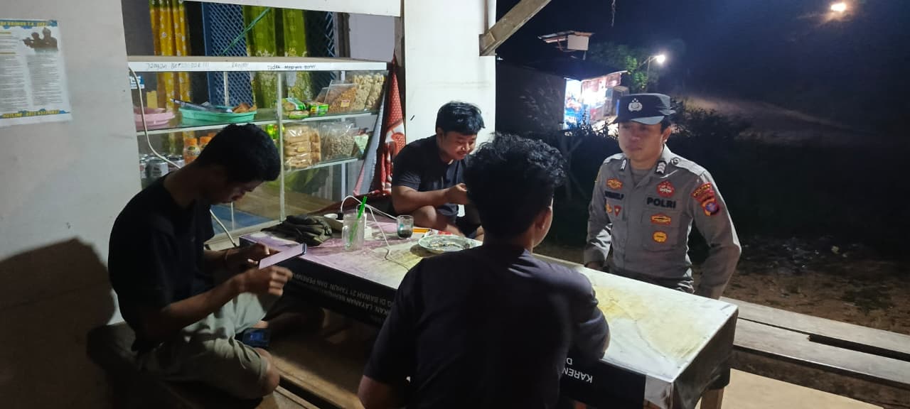 Ajak Masyarakat Berdialog, Polsek Lamandau Gelar Patroli Dialogis Berikan Rasa Aman