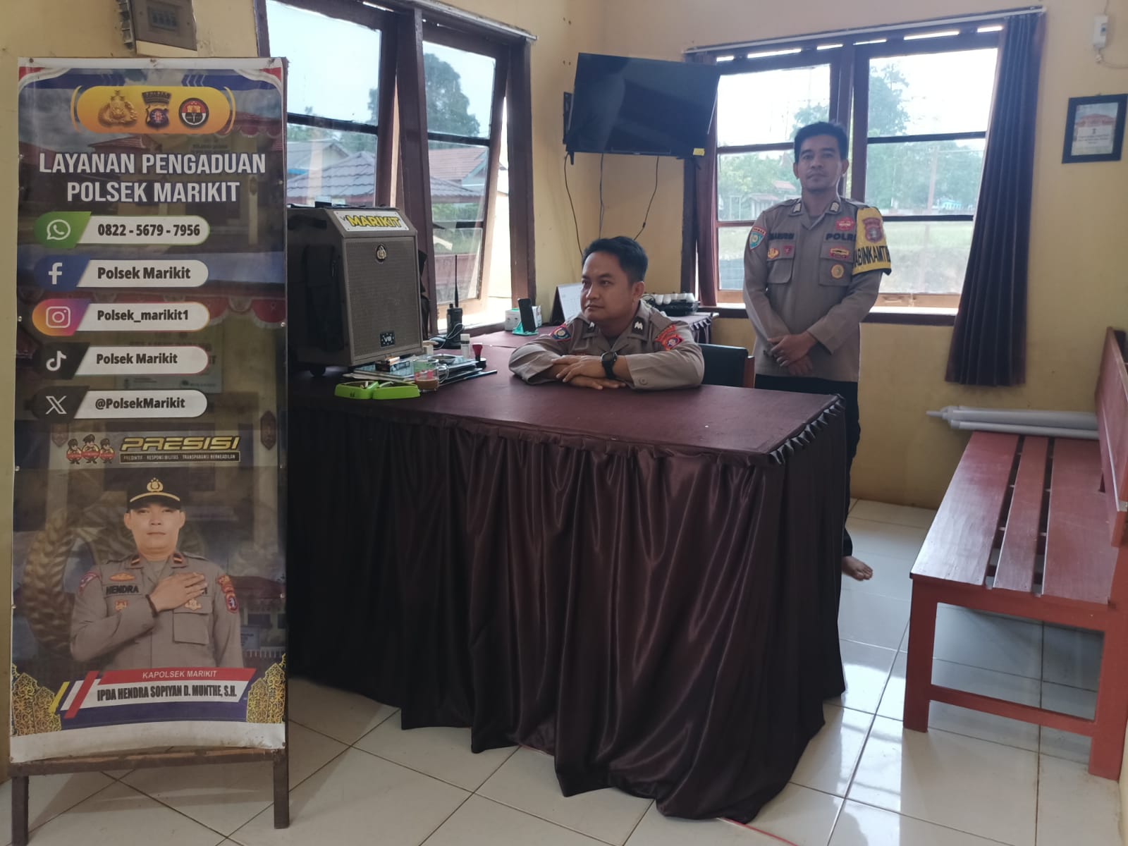 Prosedur Tugas Jaga: Piket Mako Polsek Marikit Disiplin dan Siaga