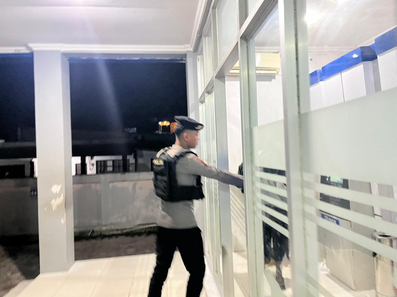 Perkuat Pengawasan Objek Vital, Sat Samapta Patroli ATM di Jam Rawan